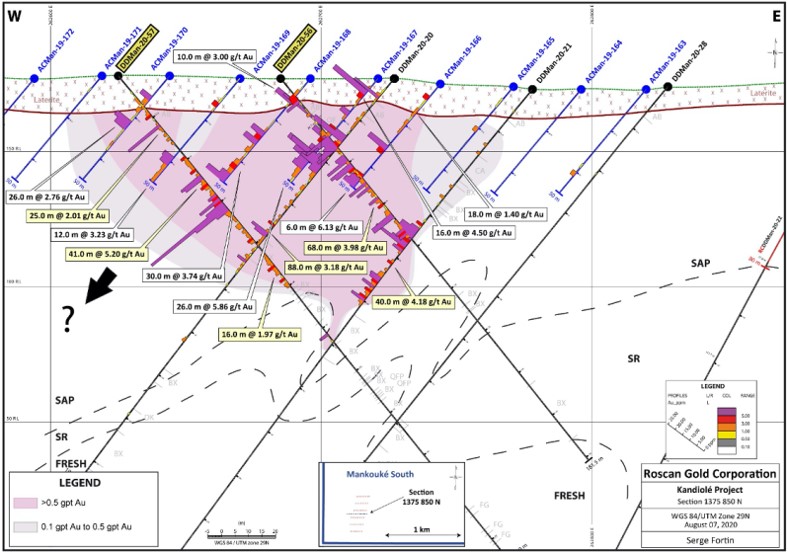 Maps |Roscan Gold Corporation